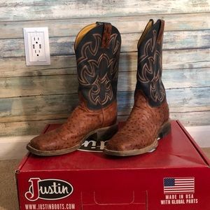 Quill ostrich Boots